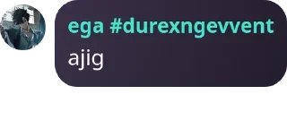 Sticker from bang anu bang