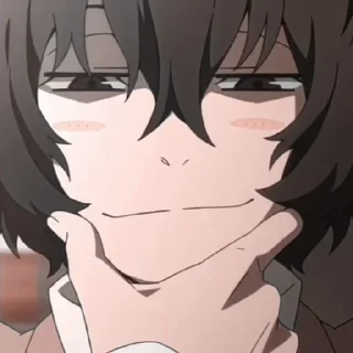 🍿 emoji Dazai Osamu Telegram sticker 11 of 28