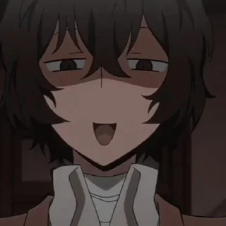 🍿 emoji Dazai Osamu Telegram sticker 9 of 28
