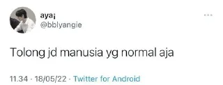 Sticker from yg nyolong gay/lesbi