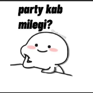 😂 emoji @Opstickerpacks cute Quby 💫💖 Telegram sticker 21 of 88