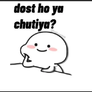 😂 emoji @Opstickerpacks cute Quby 💫💖 Telegram sticker 24 of 88