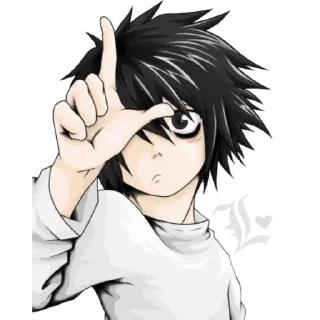 Sticker from L(@Ryuzaki_the_best)