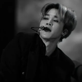 Sticker from Jimin Dark pack
