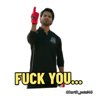 🖕 emoji @Memesjokesr RAVI Telegram sticker 18 of 84