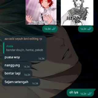 😁 emoji kebiasaan anak rp 𖤝 ۪۪ ݁ ℛevan Telegram sticker 4 of 35