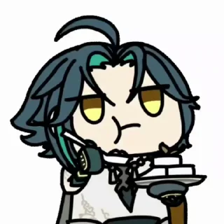 😐 emoji Do not steal [@ojas_sama] Telegram sticker 22 of 37