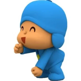 Sticker from pocoyo ><