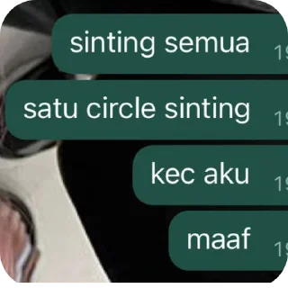 Sticker from gua tampol sni lu