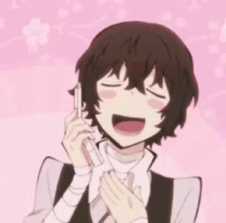 🌈 emoji Dazai's sticker pack (@Mikasa_Ackr_bot) Telegram sticker 22 of 36