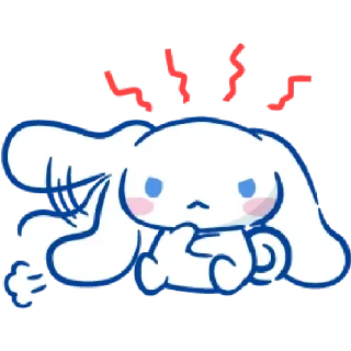 😀 emoji sanrio cinnamoroll Telegram sticker 4 of 15