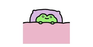 🐸 emoji froggie 🐸 • @meizk1ng Telegram sticker 24 of 24