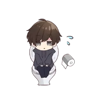 🚽 emoji Menhera Kun Telegram sticker 14 of 90