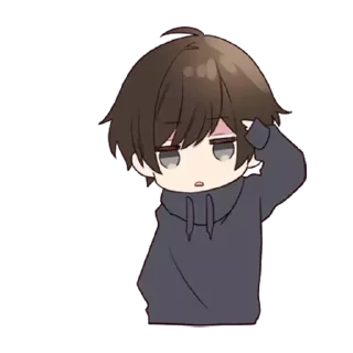 ✋ emoji Menhera Kun Telegram sticker 13 of 90