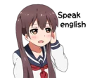 😩 emoji Sarcastic girl with pigtails Line Stickers Telegram sticker 21 of 81