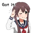 😉 emoji Sarcastic girl with pigtails Line Stickers Telegram sticker 12 of 81