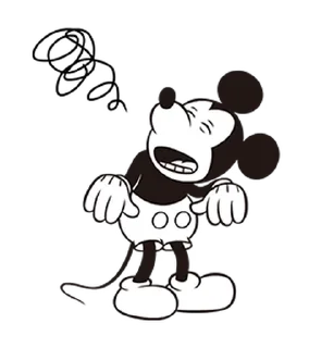 ⭐ emoji @Gifs_Gallery Mickey Mouse Pack 💖 Telegram sticker 24 of 25