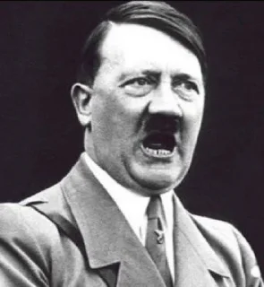 💀 emoji Hitler Adolf Telegram sticker 16 of 19