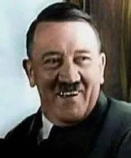💀 emoji Hitler Adolf Telegram sticker 7 of 19