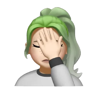 🖐 emoji matcha ash Telegram sticker 24 of 32