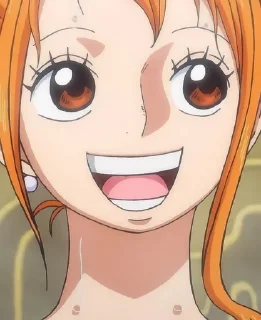 😆 emoji Nami Telegram sticker 15 of 52