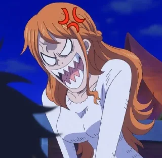 😠 emoji Nami Telegram sticker 23 of 52