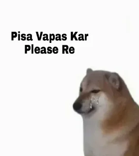 🙏 emoji Doggie By @RahulCv2006 Telegram sticker 14 of 106