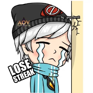😭 emoji AOV Sticker Telegram sticker 11 of 16