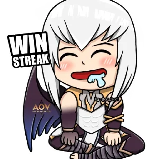 🤤 emoji AOV Sticker Telegram sticker 3 of 16
