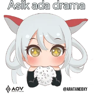 👀 emoji AOV Sticker Telegram sticker 6 of 16