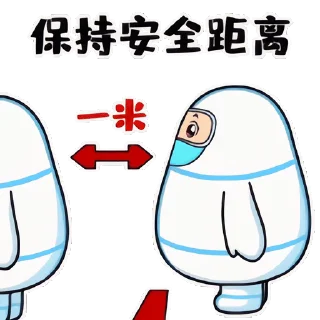 🥼 emoji 暖心大白+叮咚鸡 更多贴纸 @riridoafflinks Telegram sticker 20 of 41