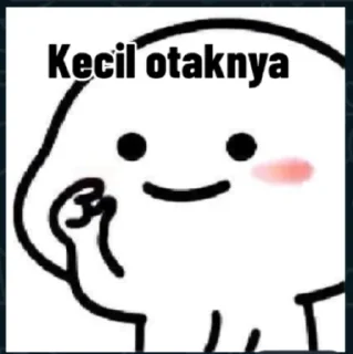 🤔 emoji @RidhoSetyawan's kang pack Vol.1 Telegram sticker 22 of 68