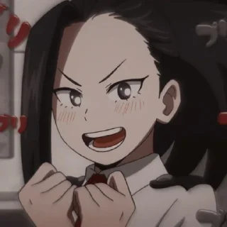 💄 emoji Momo Yaoyorozu || @delladairy Telegram sticker 18 of 23