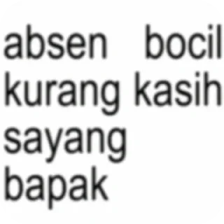Sticker from aza