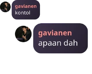 Sticker from gavi cakep
