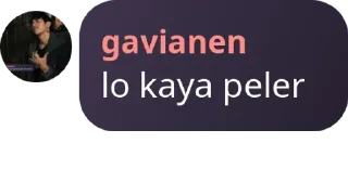 Sticker from gavi cakep