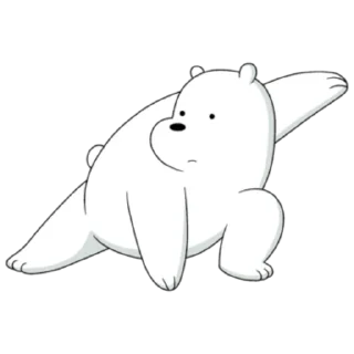 Sticker from we bare bears