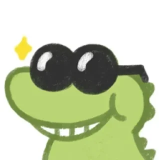 😎 emoji 抹茶旦旦 Telegram sticker 14 of 42