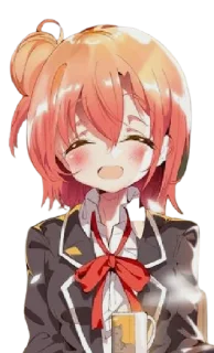 ☺️ emoji OreGairu @animestickerchannel Telegram sticker 9 of 110