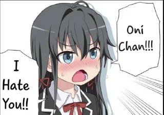 🥺 emoji OreGairu @animestickerchannel Telegram sticker 11 of 110