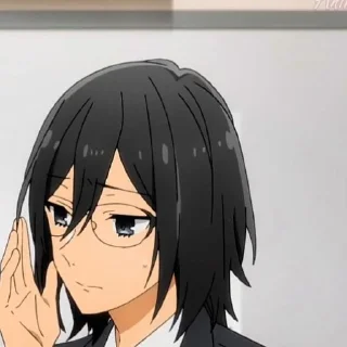 ☁️ emoji Miyamura @animestickerpcks Telegram sticker 11 of 25