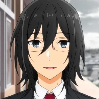 ☁️ emoji Miyamura @animestickerpcks Telegram sticker 9 of 25
