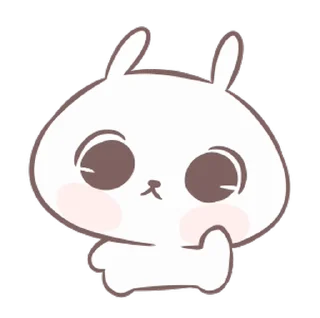 ⭐ emoji Marshmallow Puppies animated stickers 2 @moe_sticker_bot Telegram sticker 16 of 24