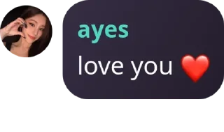 ❤️ emoji ayes Telegram sticker 17 of 97