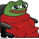 🧣 emoji Pepe @Trystickers Telegram sticker 12 of 47