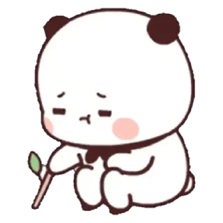 ☹️ emoji panda Telegram sticker 12 of 27
