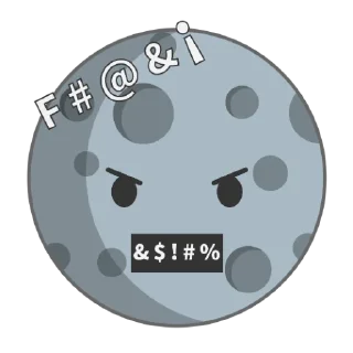 Sticker from 🌕🌖🌗🌘🌑🌒🌓🌔🌕