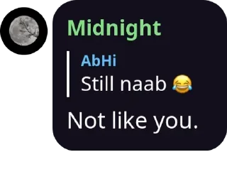 🌙 emoji Midnight's Pack. Telegram sticker 4 of 120