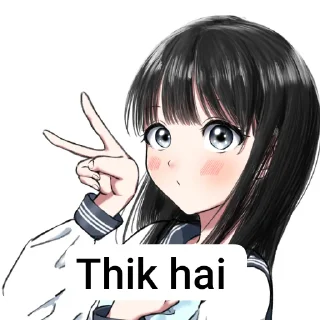 💇 emoji Hehe Telegram sticker 5 of 15