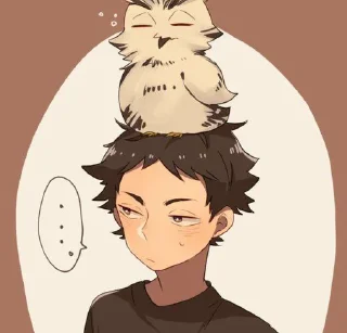 🔖 emoji akashi keiji chibi Telegram sticker 1 of 35